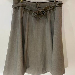Classic A-Line Fully Lined Banana Republic Skirt (Wool/Silk)